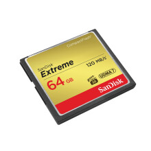 SanDisk Extreme CompactFlash 64GB R120MB/s W80MB/s SDCFXSB-064G-G46