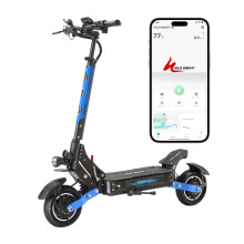 HALO KNIGHT T108 E-Scooter,52V 28.8Ah Akku , 2 x 1200W Motor, Dual-Hydraulikbremsen,10-Zoll-Luftreifen, NFC Unlock , Dual Suspension