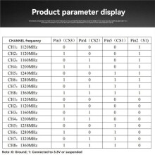 Modulo Trasmettitore FPV VTX SM1312T 1.2G 1.3G 800mW con Potenza Regolabile, Scheda Audio e Video Wireless FM A 16 Canali