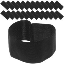 Black Mourning Arm Band Elastic Funeral Band 25 Pcs