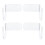 Acrylic Bat Hanger for Softball and Baseball 4 Pcs 1