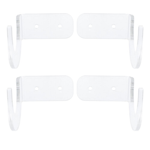 Acrylic Bat Hanger for Softball and Baseball 4 Pcs