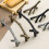 Metallic Tree Branch Wardrobe Door Handle 1 Piece 1