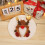 Christmas tableware protectors with Santa, snowman, 6