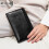 Slim RFID Blocking Passport Wallet - Travel Multi-Purpose Organizer Black 6