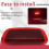 For  Juke 2011-2014 LED High Mount 3Rd Brake Stop Light Tail Light 26590-1KA0B 7