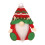 Christmas tableware protectors with Santa, snowman, 2