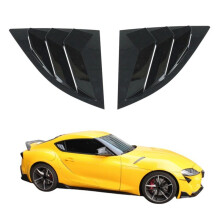 Rear Window Shutters Triangle Cover Trim Stickers for GR A90 A91 2019-2025 Accessories