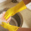 Cleaning Gloves Non-slip Latex 1 Pair 3