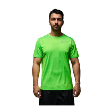 Nike Dri-FIT Miler Kurzarm-T-Shirt, Limettengrün, UK XL