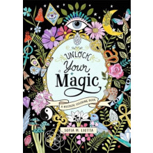 Mystical Coloring Book Unlock Your Magic by Sofia Liotta Paperback Boo