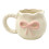 White Porcelain Bow-Shaped Coffee Mug 1