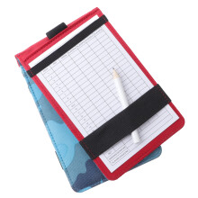 Golf scorebook outdoor notepad for recording scores