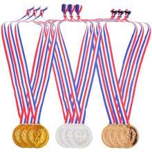 Soccer medals basketball trophies for children 9 pcs