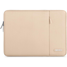 Laptop Sleeve Bag for 13.3 Inch Laptop Polyester Apricot