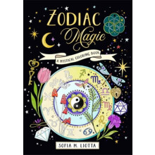 Mystical Coloring Book Zodiac Magic by Sofia Liotta Paperback Book