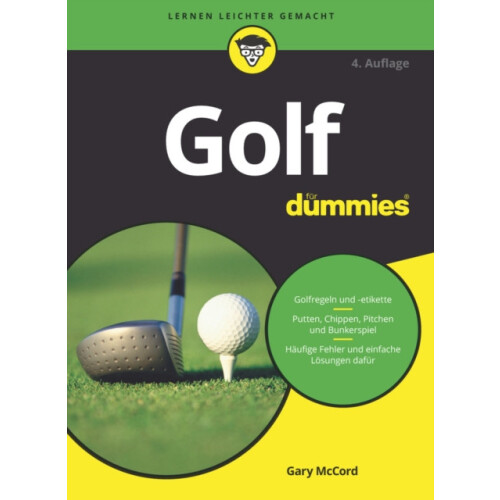 Golf fr Dummies by Gary McCord Paperback Book