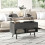 Couchtisch mit Hubfunktion – Versteckter Stauraum, offene Regale, Grau 1