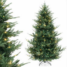 Umělý vánoční stromek 210 cm, 340 teple bílých LED diod, 8 režimů