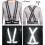 Reflective Safety Vest Adjustable for Outdoor Use 2pcs 3