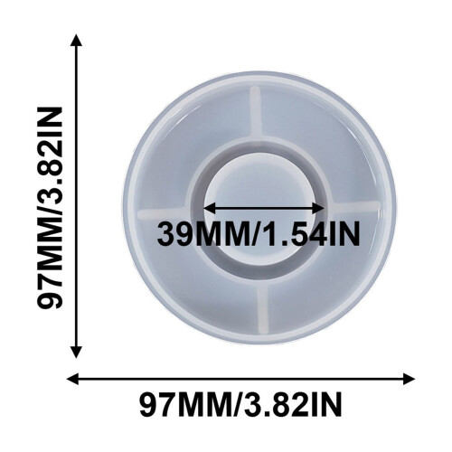 Silicone Mini House Mould for DIY Casting 1 Piece 1