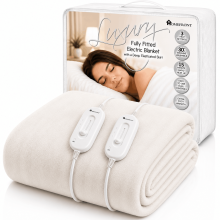(Non-Woven, Double) Homefront Heated Electric Blanket Machine Washable