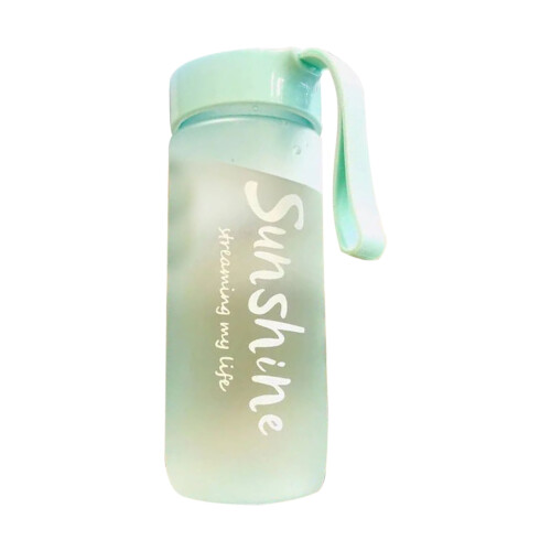 Hesroicy water bottle plastic 600ml heat resistant 1