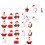 Miniature Bear Christmas Cake Decoration 1 piece 6
