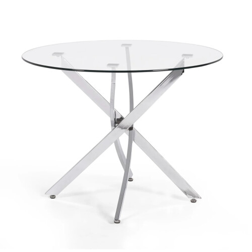Anderson Round Glass Dining Table 1
