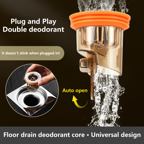 Deodorant Floor Drain Core Anti-Clogging Hair Stopper 2