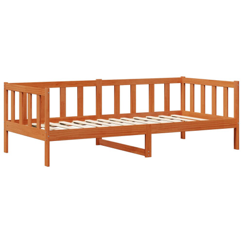 VidaXL vidaXL Day Bed Set 2 pcs Wax Brown Solid Pine Wood 1
