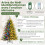 Árvore de Natal artificial pré-iluminada de 150 cm, com 250 LEDs e dobradiças. 4