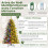Árvore de Natal artificial pré-iluminada de 180 cm, com 250 LEDs e 11 modos de iluminação. 4