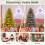 Árvore de Natal artificial pré-iluminada de 180 cm, com 250 LEDs e 11 modos de iluminação. 5