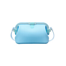 Foldable Swimming Shoulder Bag 20x11x11cm Waterproof-Blue Color