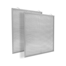 Professioneller Aluminium-Dunstabzugshaubenfilter, 2er-Pack,