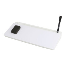 Modern Writing Board Featuring sparkling Recording Area-White