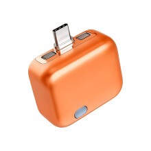 Reisefreundliche Ladegeräte-Schutzvorrichtungen mit-Orange