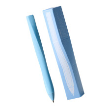 Ergonomic Grip Gel Pen Twist Action Gel Inks Pen Black-Blue