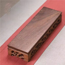 2X Miniature Wood Bases Figurine Vase Display Stand Coffee Tea Sets Pedestal Standing Flower Base Bonsai Plant Holder