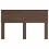 VidaXL vidaXL Headboard Brown Oak Engineered wood 2
