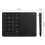 10X USB+ Numeric Keypad with Touchpad Wireless Digital Keyboard with 22 Keys Number Keypad 5
