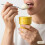 Colorful Ceramic Dessert Cup With Sweet Cone Shape Sundae-White 8