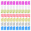 10 stks PP Plastic Trading Card Game Baffle Clip-Transparant Wit 6