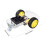 2WD Robot Intelligent Car Chassis With Speed Encoding Education 2
