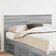 vidaXL Headboard Grey Sonoma Engineered wood