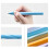 Gelstift mit ergonomischem Griff, Drehfunktion,-Blau 6