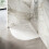 NES Home 800 X 800 Bathroom Quadrant Polymarble Shower Tray 1