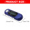 MP3-Player mit LCD-Display, 3-A-Akku und erweiterbarem-Blau 4