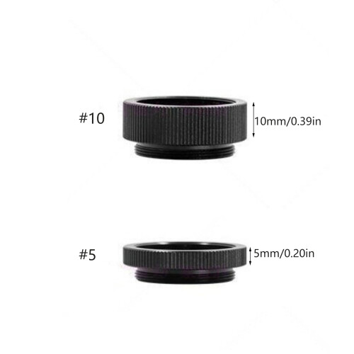 C CS-Mount-Objektivkonverter-Adapter, 5 mm, 10 mm-10mm 1